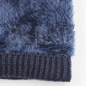 Gorro cálido unisex, tejido grueso y suave, informal, para exteriores, para comodidad en temporada de frío - Product Image 4