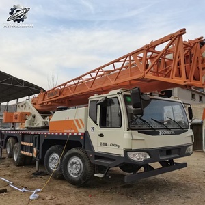 Grúa Hidráulica Usada ZoomlionQY55V de 55 Toneladas, Pluma Telescópica de 58 m Máx., Marca China Original, Pocas Horas, Certificación CE - Product Image 5