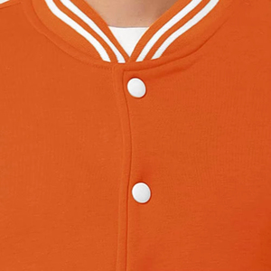 Veste en cuir matelassée de baseball d'hiver pour homme avec logo personnalisé, taille XL, toile écologique, respirante, rembourrage en coton de haute qualité - Product Image 3