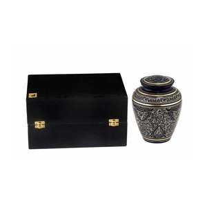 Más vendidos con precio barato Artesanía Urna para cenizas humanas Oro Metal Urna Cremación Fabricante DE LA India con la mejor calidad - Product Image 3