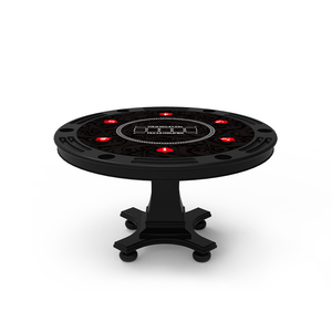 Table de Roulette en bois personnalisable de haute qualité Table de poker pliante de luxe moderne Meilleure table de Mahjong portable de vente de casino - Product Image 5