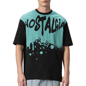 Camisetas de algodón 100% al por mayor de alta calidad para hombre, camisetas lisas personalizadas con estampado DTG, camiseta de Color sólido en blanco de gran tamaño - Product Image 1