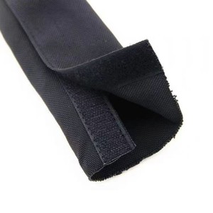 Enveloppe de blindage en polyester tressé pour manchon de câble MST-PB avec crochet et boucle pour la gestion des câbles tressés fendus - Product Image 4