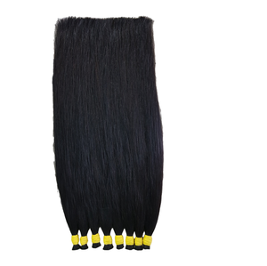 Venta al por mayor 100% extensiones de cabello humano virgen sin procesar cuerpo ondulado y hueso recto de Vietnam sin desprendimiento y sin químicos - Product Image 1