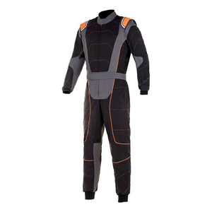 Traje de Carreras de Karts Deportivo Negro, Traje de Carreras de Karts Hecho en Pakistán, Trajes de Carreras de Karts Deportivos Más Vendidos - Product Image 2