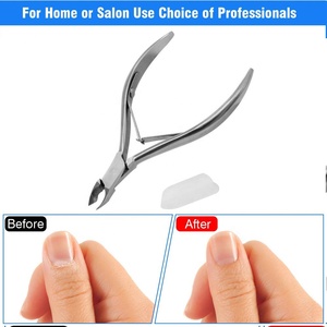 Tondeuse à cuticules en acier inoxydable de haute qualité avec coupe-cuticule à lame pointue et tondeuses pour les doigts - Product Image 6