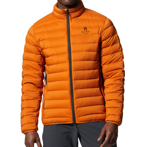 Chaqueta de Invierno para Hombre, Fabricada en Fábrica, Impermeable, Cortavientos, Transpirable, de Nailon/Poliéster, con Cuello Alto, Logotipo Frontal, Estilo Deportivo - Product Image 1