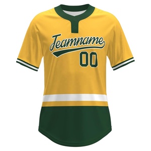 Maillots de baseball de sublimation personnalisés de la meilleure qualité ensembles d'équipes sportives respirantes uniformes de baseball en gros - Product Image 1