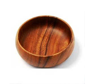 UNIQUE Bols tournés en bois Plateau de saladier le plus vendu Taille personnalisée Fabriqué en Inde - Product Image 1