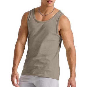 Camiseta Deportiva de Algodón Transpirable para Hombre, Talla Grande, Cuello Redondo, Secado Rápido, Antibolitas, Ropa OEM Totalmente Personalizada - Product Image 1
