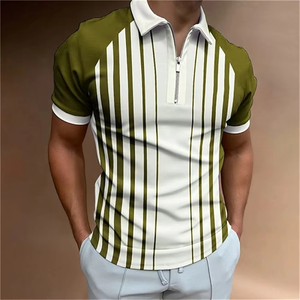 Camiseta Polo para Hombre Ryan Pro Gear, Logotipo Personalizado OEM, Tela de Algodón Transpirable, Ropa Casual, Suministro al por Mayor de Fábrica - Product Image 3