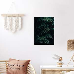 Design moderne imprimé forêt de fougères A4, fabriqué en papier durable - Product Image 3