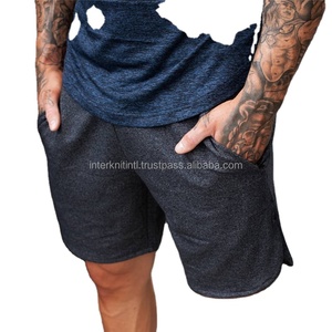 Pantalones Cortos Deportivos de Verano para Hombre, 100% Algodón, Largos hasta la Pantorrilla, Sólidos, para Fitness, Culturismo, Gimnasio, Casual, Jogging - Product Image 6