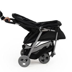 Carrito con estructura de acero estilo cochecito para mascotas de alto estándar y duradero de diseño Simple en todas las estaciones - Product Image 4