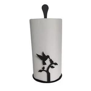 Portarrollos de papel higiénico de metal de alta calidad con una silueta minimalista que ofrece belleza funcional sin sobrecargar el decorado del baño. - Product Image 4