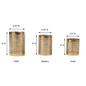 Impressionnant qualité nouveauté Offre Spéciale fer métal bougeoir T lumière votive bougeoir taille personnalisée décorations d'éclairage - Product Image 6