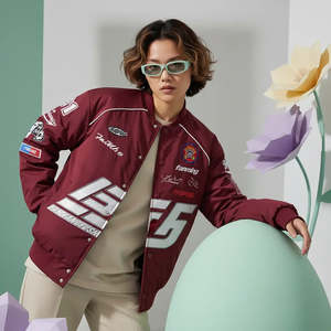 <b>Quilted</b> Blouson Bomber Jacket <b>for</b> Moto Perfect Feature <b>for</b> Riders - Product Image 3
