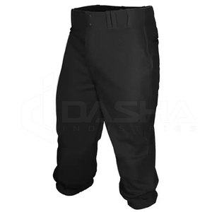 Pantalones de Béisbol y Sóftbol Personalizados con Servicio OEM, Pantalones Cortos con Cintura Elástica - Product Image 4