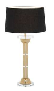 Lampe de table décorative moderne de luxe en verre doré brillant finition chromée élégante pour salon chambre à coucher pour décor Diwali - Product Image 3