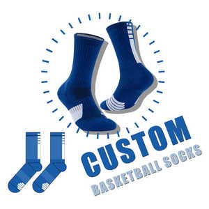 Chaussettes de basketball pour hommes-absorbant la sueur, anti-odeur et rembourrées pour un confort optimal - Product Image 1