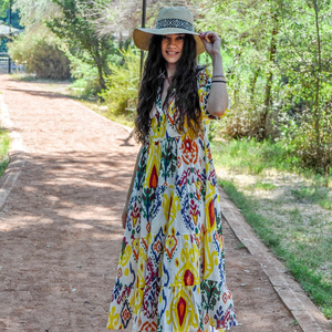 chinese dress ladies Love Me 2 Times Vinyassa Below Knee Dress – Gaia Conceptions