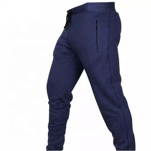 2024 Custom Workout <b>Trousers</b> <b>for</b> <b>Men</b> High Quality Cotton Fleece Breathable Jogger Sweatpants with Pockets Casual Canvas Style - Product Image 5
