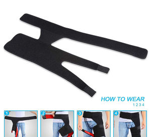 อุปกรณ์พยุงสะโพก บรรเทาอาการปวดเส้นประสาทไซอาติก อุปกรณ์พยุงสะโพกและขา อุปกรณ์พยุงต้นขา ผ้าพันสะโพก นีโอพรีน ปรับระดับได้ ถุงน่องรัดกระชับ - Product Image 6