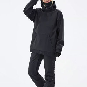 Sweat à capuche de haute qualité pour homme en polaire de snowboard Design imprimé numérique personnalisable Saison d'hiver respirante OEM/ODM Teint uni - Product Image 1