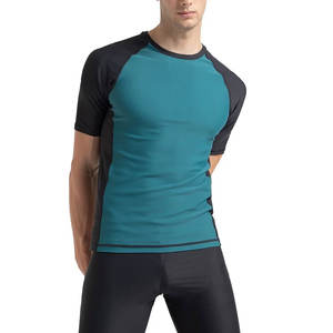 Usure de compression à manches courtes idéale pour le sport Rash guard Quick Dry Performance Gear pour le surf Rash guard - Product Image 4