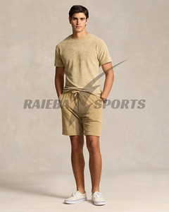 Nouvelle Collection 2025 – Short Confortable en Tissu Éponge Premium, Design Tendance, Joggers Écologiques, Motif Uni, Boutons Personnalisables, Style Urbain - Product Image 2