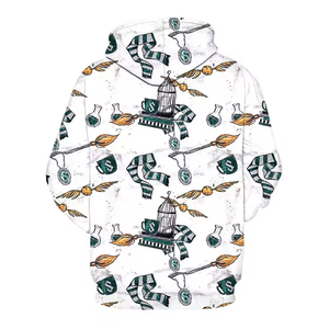 Sweat-shirt à capuche de Noël pour homme et femme, impression intégrale, 100% polyester, surdimensionné, sublimation 3D - Product Image 2