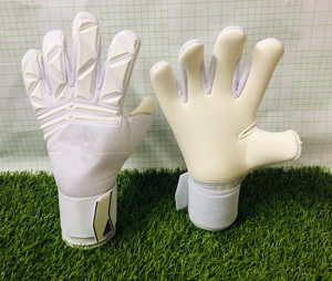 Gants de gardien de but de football personnalisables, respirants, en latex de contact 4 mm, professionnels, imperméables, à lacets, pour l'extérieur - Product Image 2