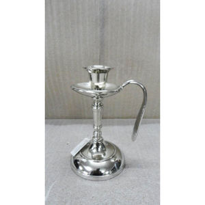 Silver Pedestal Aluminum <b>Candle</b> Holder Luxury Vintage Style <b>Candle</b> <b>Stand</b> Modern Premium QualityAluminum <b>Candle</b> <b>Stand</b> - Product Image 5