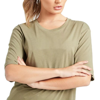 Nouveautés Été T Shirt Short Set 2 Pièces Biker Short Set Long Top T-shirts et Shorts Femmes