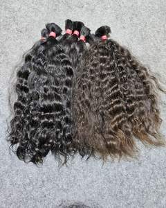 Premium Indian Virgin Human Hair Machine Weft Wig <b>Bundles</b> Natural Straight Wavy <b>Curly</b> Wholesale - Product Image 5