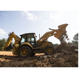 Cargadora retroexcavadora CAT 430 confiable con cucharón frontal multipropósito, brazo extensor y cabina cerrada, lista para excavaciones pesadas - Product Image 4