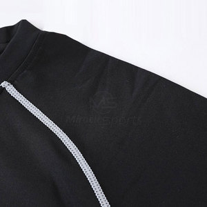 Chemises de compression personnalisées avec votre propre logo pour hommes Chemises de compression à manches longues à séchage rapide pour hommes - Product Image 4