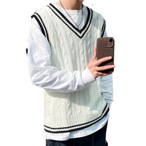 Pull de cricket en tricot torsadé pour hommes, qualité supérieure, anti-boulochage, respirant, décontracté, nouveauté, logo, prix bon marché, hiver - Product Image 1