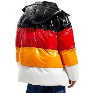 เสื้อโค้ทบันเบิ้ลแจ็คเก็ตทรงปักเป้าแบบออกแบบโลโก้ได้ตามต้องการพิมพ์ลายพรางด้านหน้าใช้ได้ทั้งชายและหญิง - Product Image 2