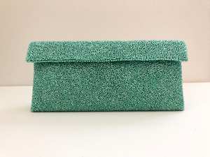 vLemon Beaded <b>Bag</b>, Purse Lemon Beaded Lemon <b>Clutch</b>, <b>Yellow</b> Lemon Summer Vacation Purse, Unique White Beaded <b>Clutch</b> Lemon - Product Image 2