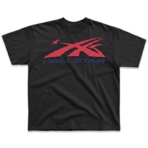 เสื้อยืดคอกลมแขนยาว/สั้น แบรนด์ STAR สำหรับผู้ชาย ทรงปกติ ผ้าคอตตอนเจอร์ซีย์ 100% พิมพ์ลายโลโก้ด้านหน้า ระบายอากาศได้ดี สไตล์วินเทจ - Product Image 3
