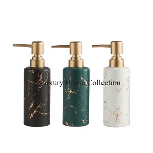 ตู้ทำสบู่พร้อมปั๊มสีทองอุปกรณ์สำหรับห้องน้ำและห้องครัวทำจากเรซินออกแบบใหม่ล่าสุด - Product Image 4