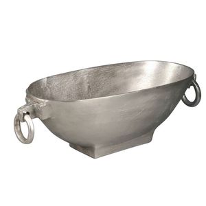 Bol de service rond en laiton avec pieds, durable, résistant au ternissement, vaisselle décorative, bol en métal pour fruits – Vente en gros - Product Image 1