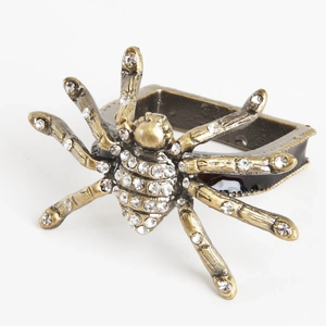 Servilletero de Metal de buena calidad con diseño personalizado, anillo de tejido al por mayor, servilletero de Metal nuevo de lujo con estilo clásico - Product Image 3