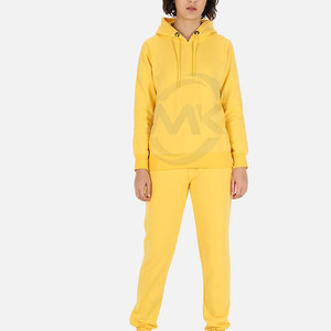 Trajes Deportivos para Mujer Hechos en Fábrica, 100% Algodón, Forro Polar Transpirable, Nuevo Diseño, Patrón Liso, Invierno, Última Moda - Product Image 1