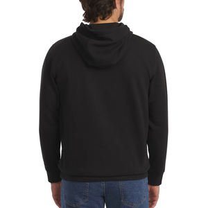 Sudaderas con capucha holgadas con hombros caídos para hombre, 100% de algodón de gran tamaño bordado con cordón, sudaderas con capucha cuadradas negras de Hip Hop para hombre - Product Image 3