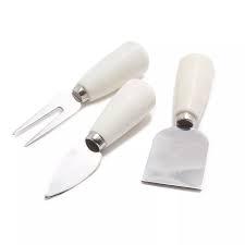 Herramientas para servir Mantequilla de queso de acero inoxidable, juego de mango de madera de 4 piezas, el mejor producto, buen vendedor, juego de cuchillos para queso, el mejor diseñador - Product Image 3