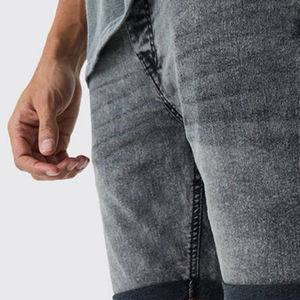 Shorts décontractés pour homme, fermeture boutonnée, coupe classique, braguette zippée, prix de gros, service OEM, ajustement confortable, couleur unie 2026 - Product Image 2