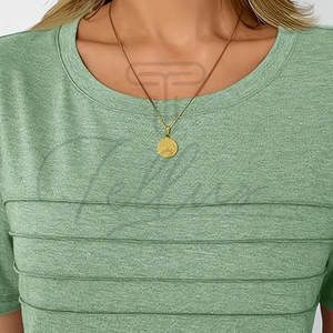 Nueva Llegada 2026 Camisetas Casuales Estampadas para Mujer, Ligeras, de Secado Rápido, Transpirables, Ecológicas, con Color y Logotipo Personalizables - Product Image 4