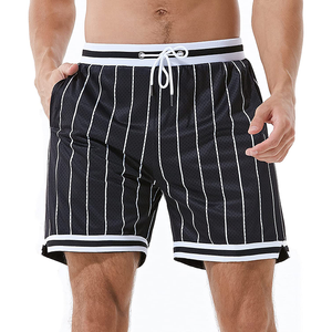 Short double en maille de polyester de sublimation de logo personnalisé Offre Spéciale pour hommes Short ample pour vêtements d'été pour hommes - Product Image 5